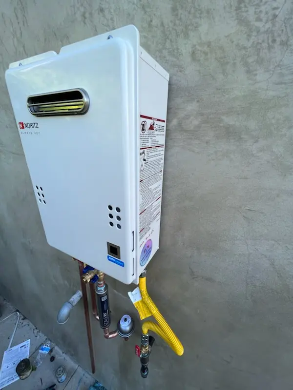 Tankless water heater installation for Carver City - Lincoln Gardens homes